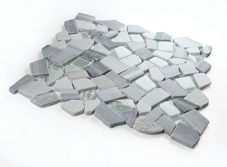 Pebble Blue 12 x 12 - Hey Tiles