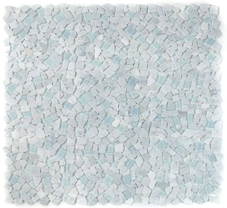 Pebble Carrara 12 x 12 - Hey Tiles
