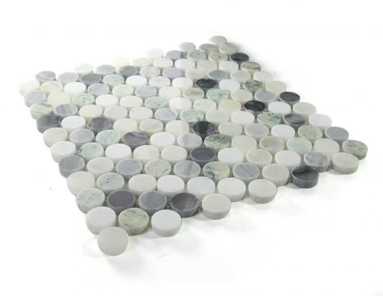 Penny Marble Grassland 11 x 11.75 - Hey Tiles