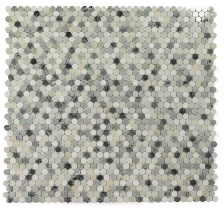Penny Marble Grassland 11 x 11.75 - Hey Tiles