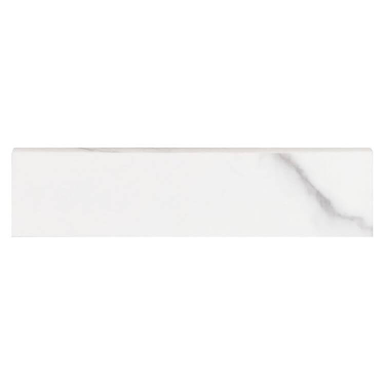 Prestigio Statuario Soft Bullnose 3 x 12 - Hey Tiles