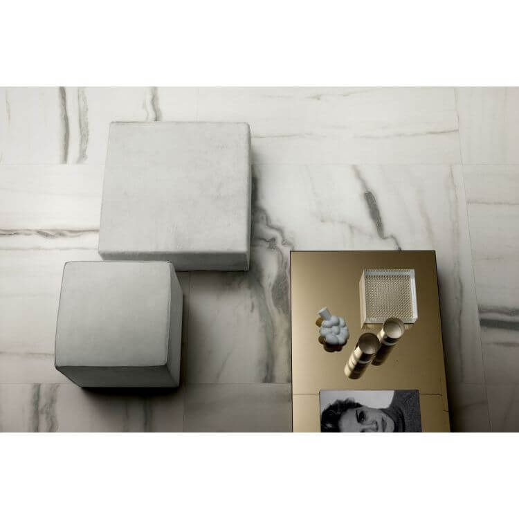 Prexious White Fantasy Matte 12 x 24 - Hey Tiles