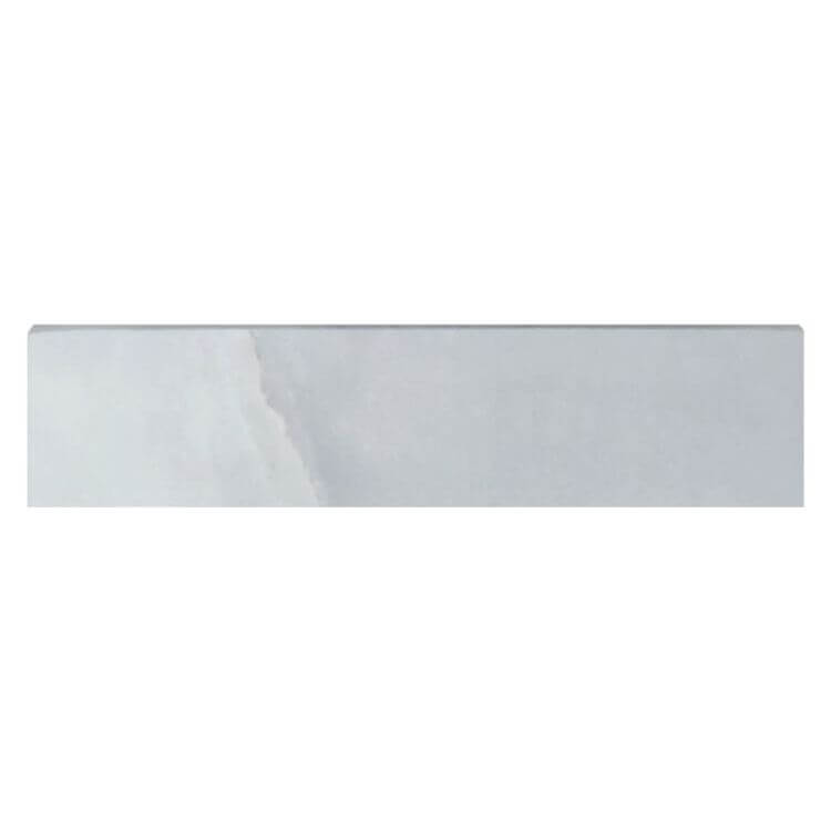 Reves Bleu Glossy Bullnose 3 x 12, FLORIM - Hey Tiles