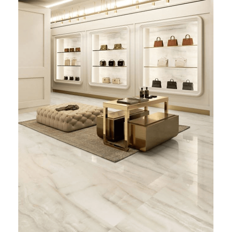 Sant'Agostino Akoya Ivory Polished (KRY) 24 x 48 - Hey Tiles