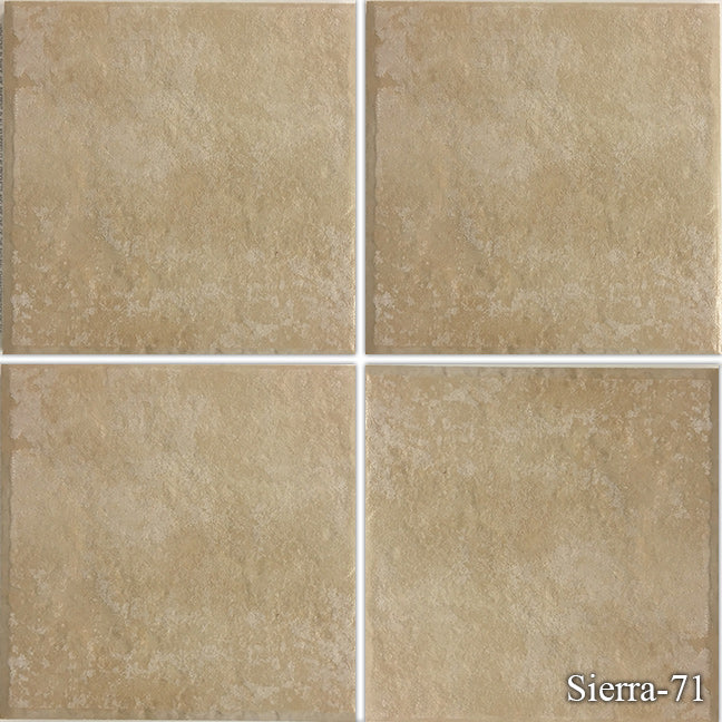 Fujiwa Sierra Almond 6" x 6" Pool Tile