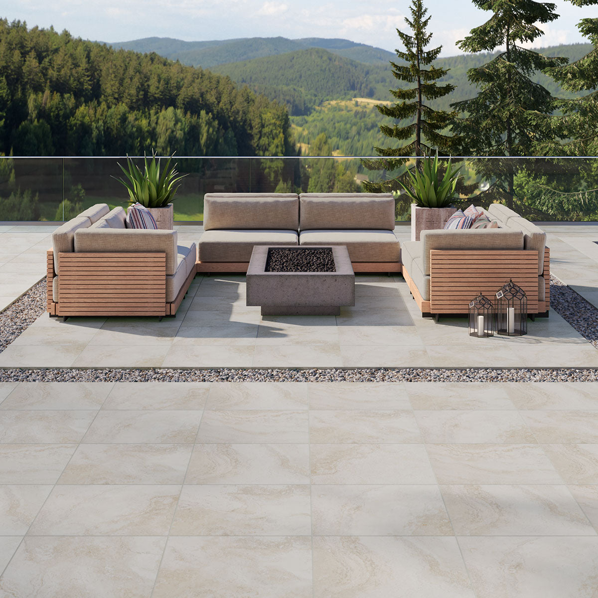 MSI Livingstyle Travertino installation