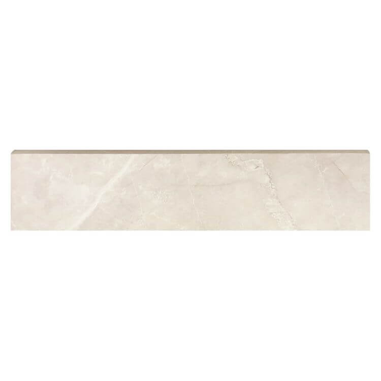 Trilogy Moon Beige Lux Bullnose 3 x 12 - Hey Tiles
