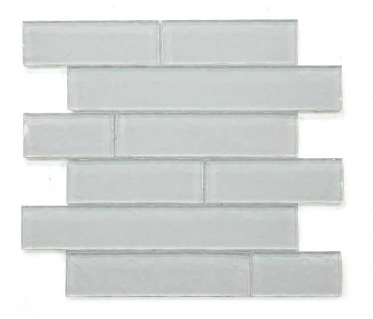 Ripple Clear Grey 11.75 x 11.75 Mosaic Tile