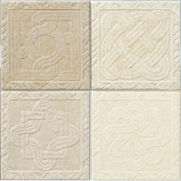 Ostuni Trame Sabbia 8 x 8 Italian Porcelain Tile