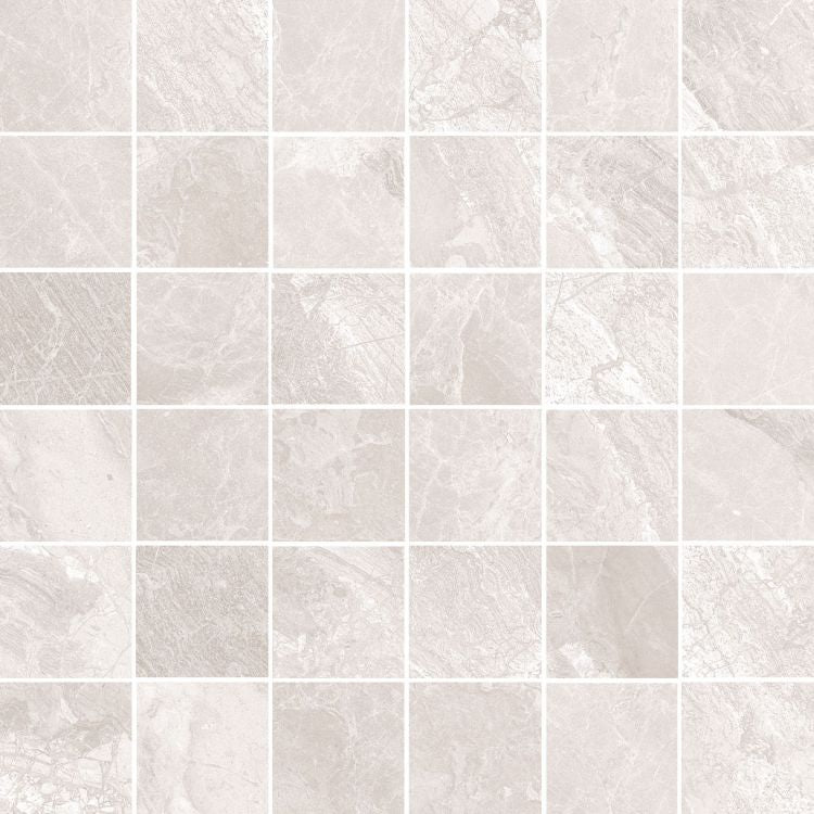 Supreme Ivory Naturale Mosaic 12 x 12 Italian Porcelain Mosaic