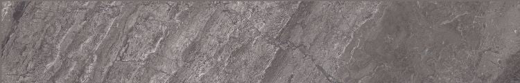 Supreme Charcoal Naturale Bullnose 2 x 12 Italian Porcelain Trim