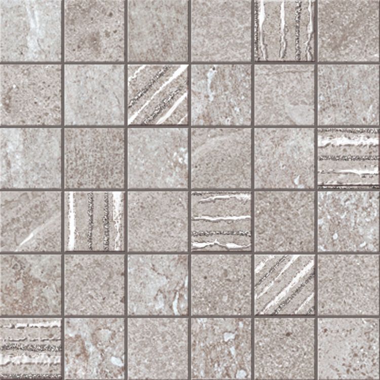 Sunstone Grey Mosaic 12 x 12 Porcelain Mosaic