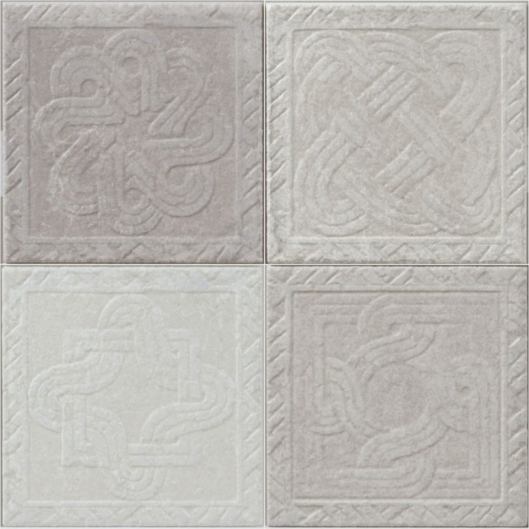 Ostuni Trame Grigio 8 x 8 Italian Porcelain Tile