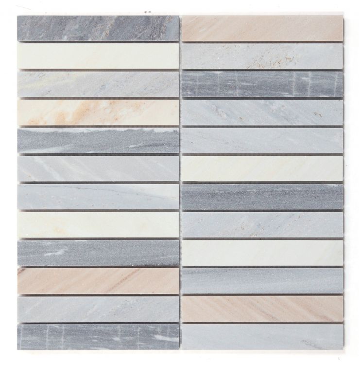 Slot Italian Blue 11.75 x 11.75 Mosaic Tile