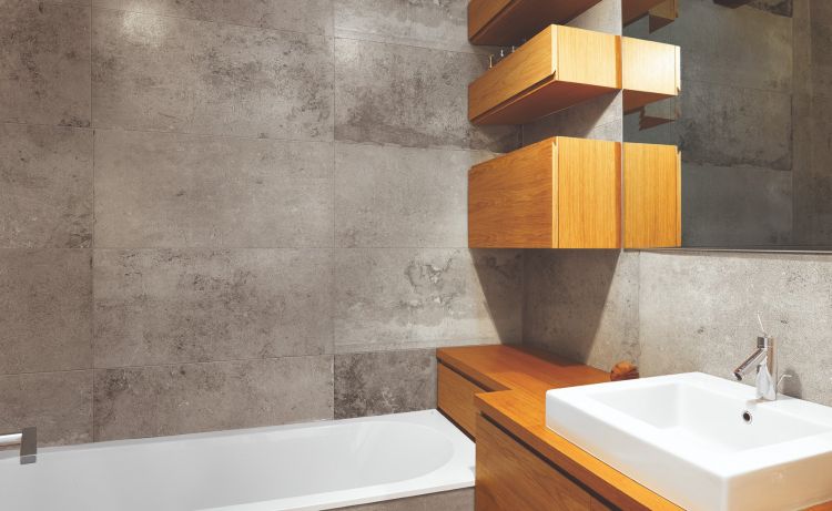 La Roche Grey 24 x 48 Italian Porcelain Tile