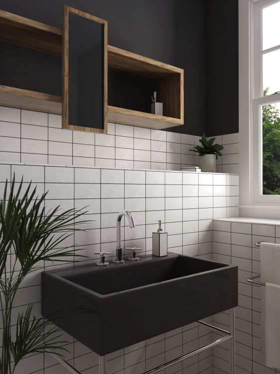 Villa Rica White Matte 3 x 6 Ceramic Tile