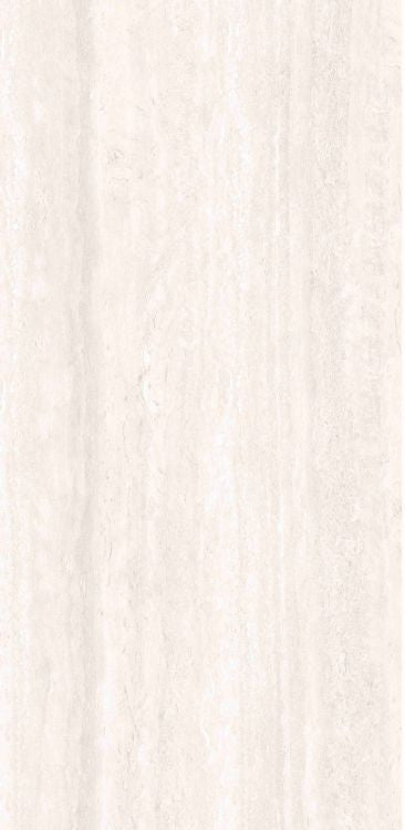 OL Travertine Bianco Polished 24 x 48 Porcelain Tile