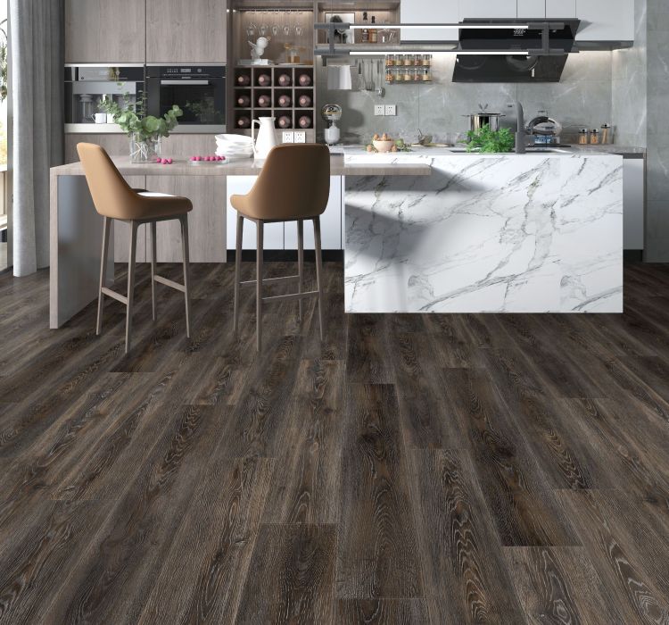 SPC Diamond Rich Oak Black 9 x 60 SPC Vinyl