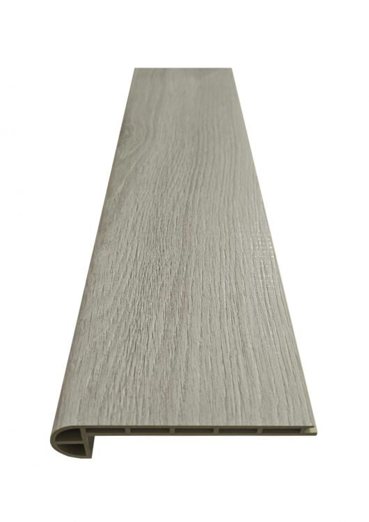SPC Diamond Modern Oak Silver Stair Nose Round 4.5 x 95 SPCT