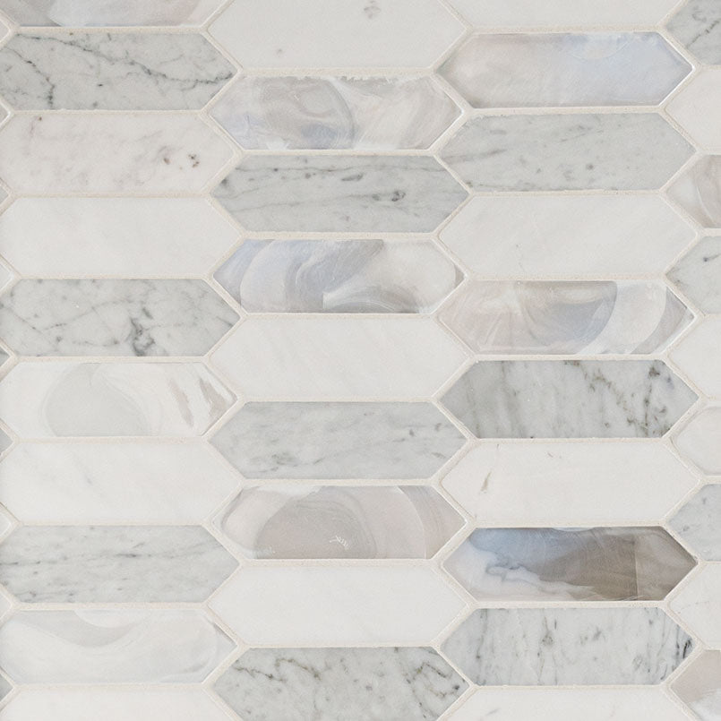 MSI Cienega Springs Picket Glass Mosaic Tile