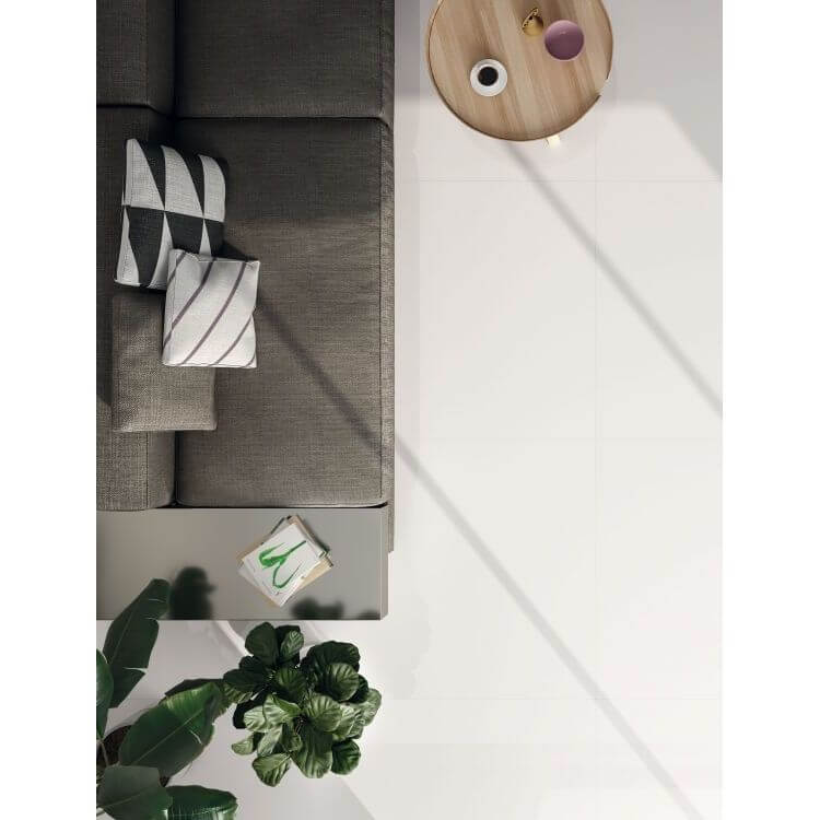Zero.3 Must White Slab Soft 39 x 39, PANARIA CERAMICA - Hey Tiles