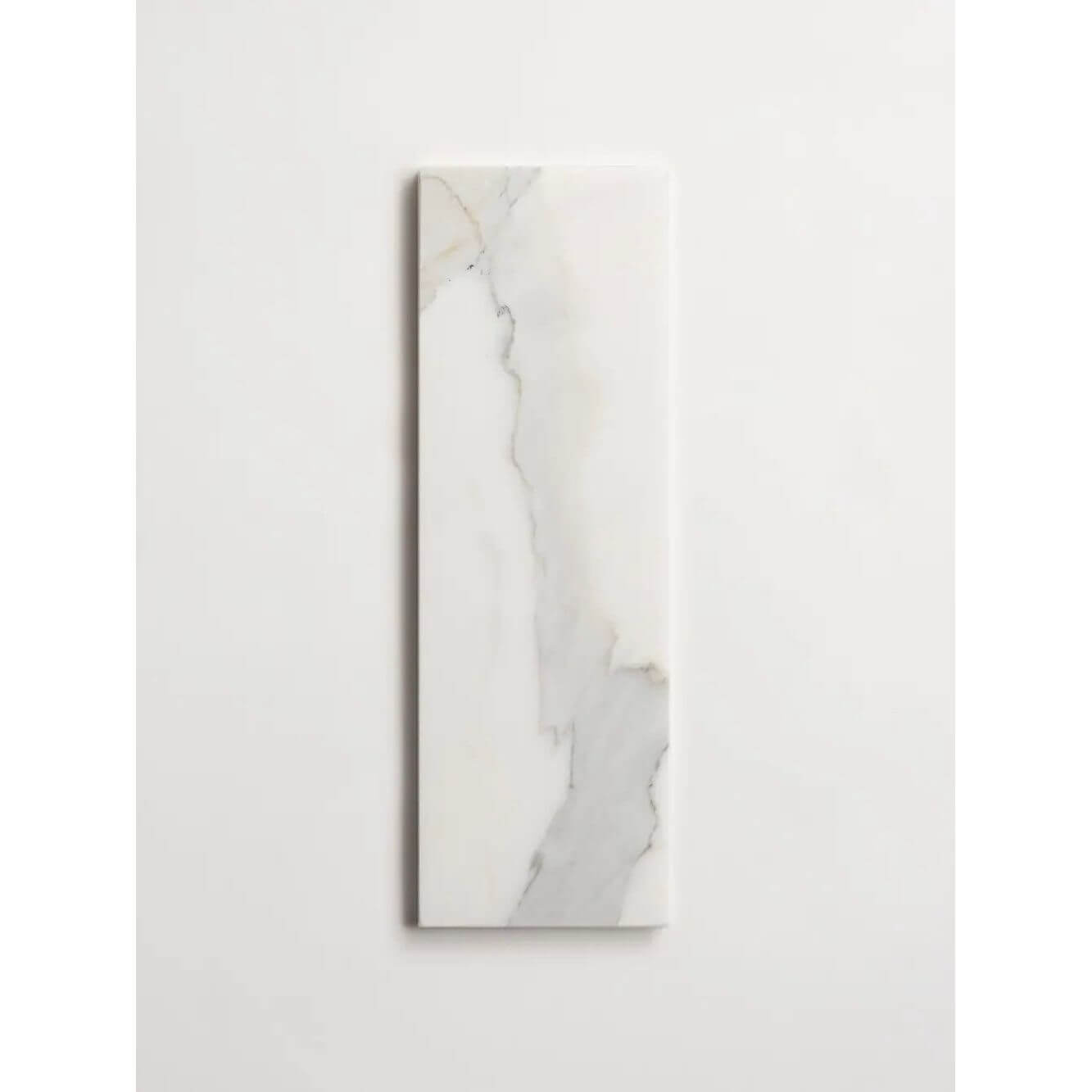 4X12 Calacatta Gold Subway Tile, Italian Marble - Hey Tiles