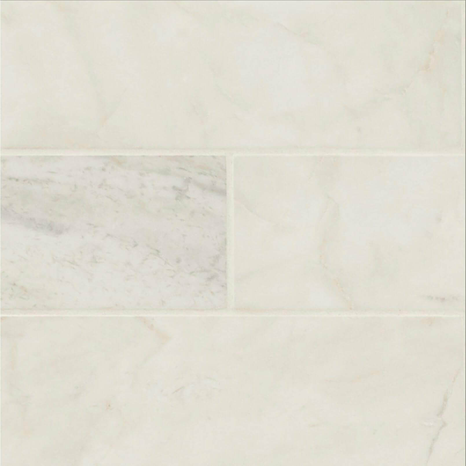 Arabescato Venato Calacatta White 4x12 Honed - Hey Tiles