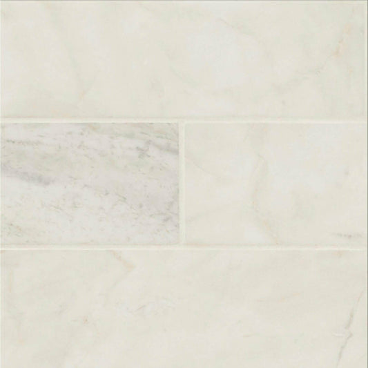Arabescato Venato Calacatta White 4x12 Honed - Hey Tiles