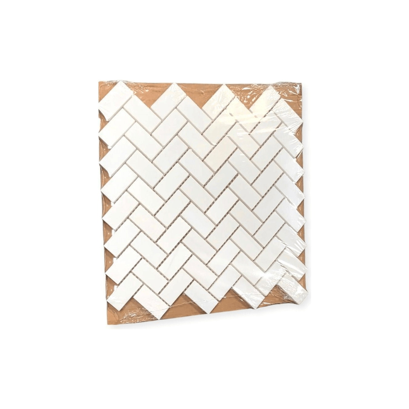 Bianco Dolomite 1" X 2" Herringbone Mosaic - Hey Tiles