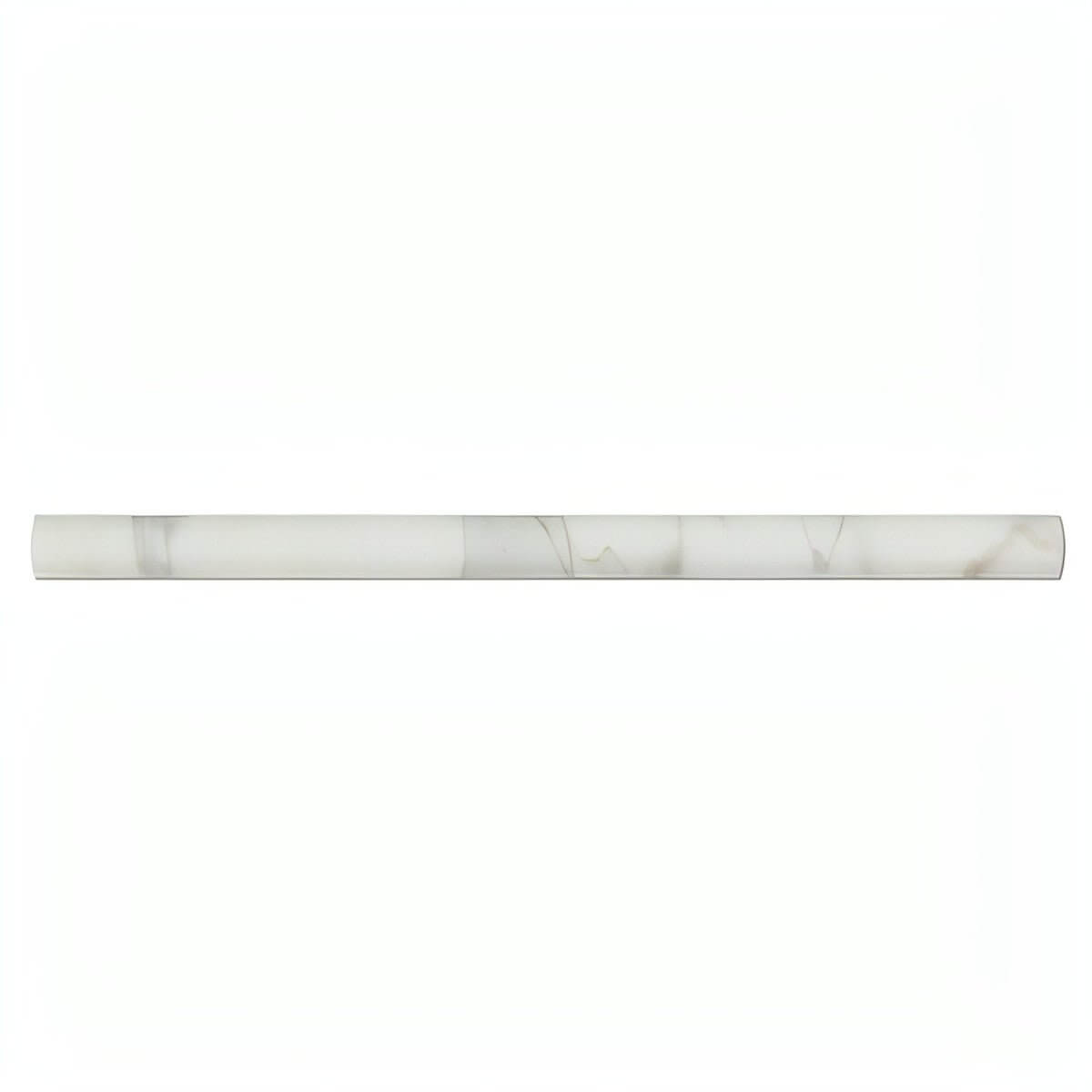Calacatta Gold Marble 3/4 X 12 Bullnose Liner - Hey Tiles