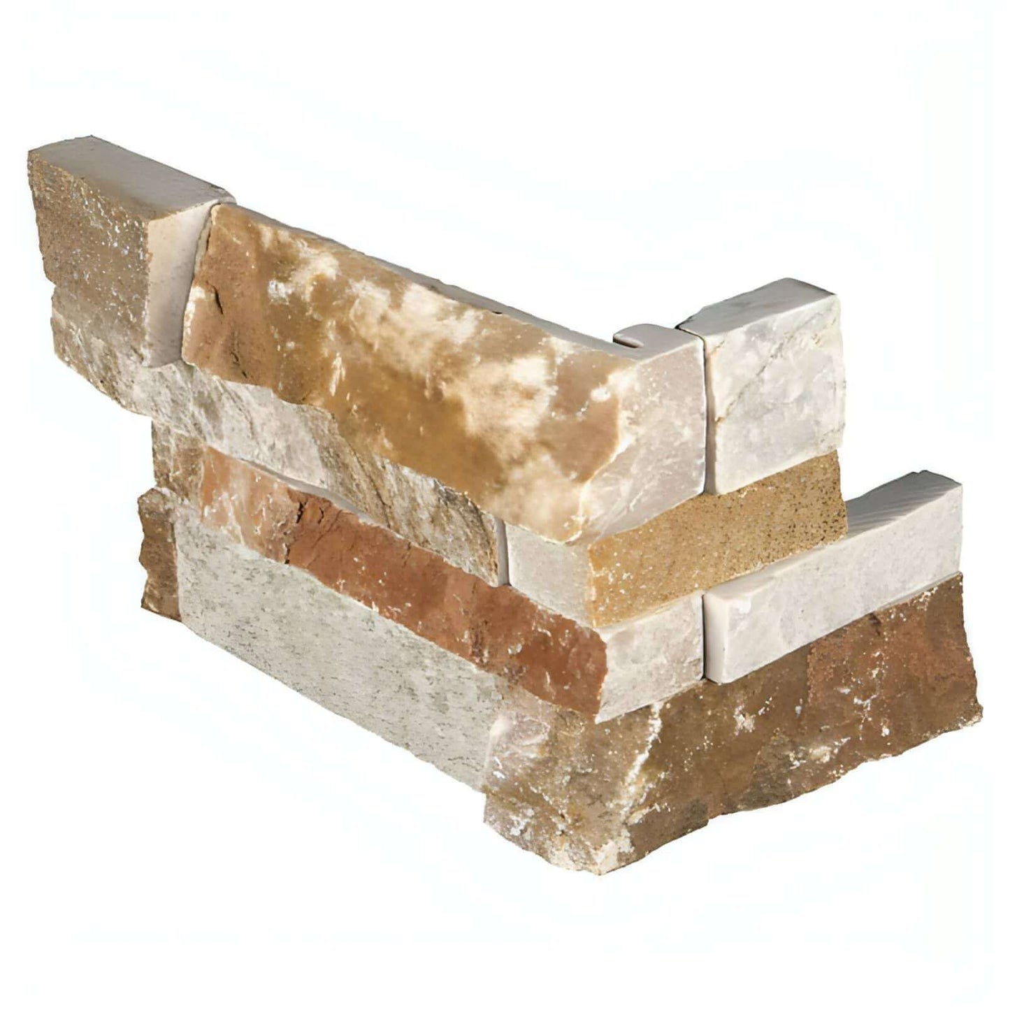 Golden White Ledger Corner - Hey Tiles