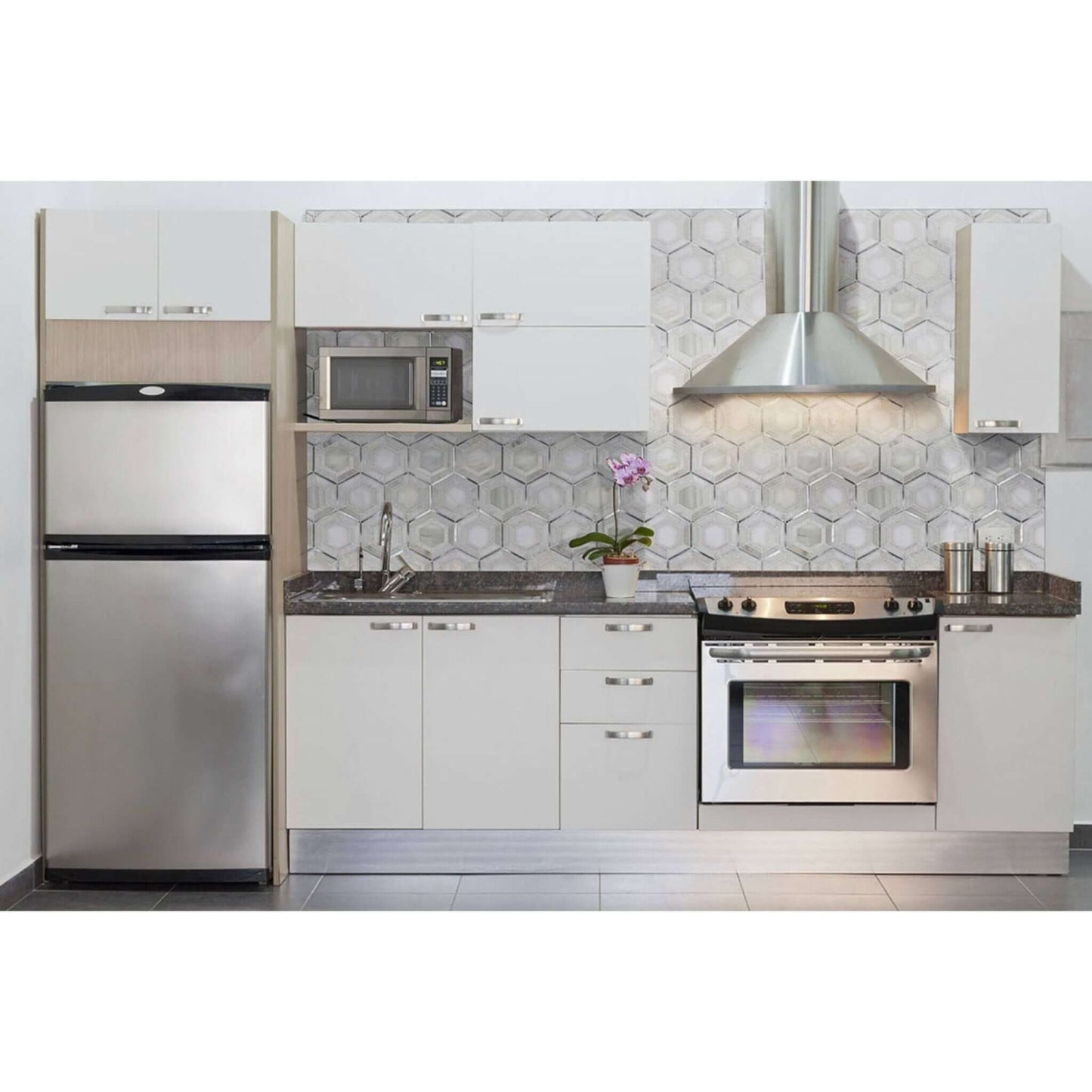 MSI Medici Silver Tile 10.83” x 12.44” - Hey Tiles