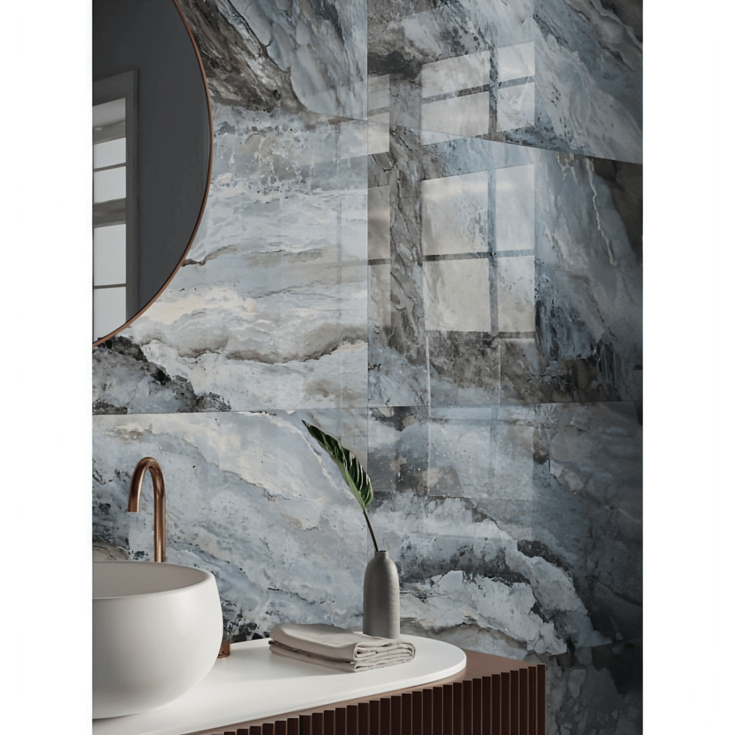 Sant'Agostino Mystic Ocean Polished 12 x 24 - Hey Tiles