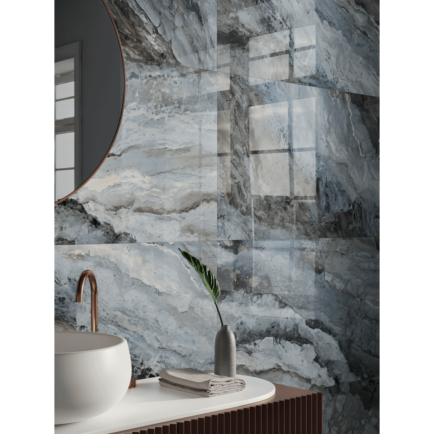 Sant'Agostino Mystic Ocean Polished 24 x 48 - Hey Tiles