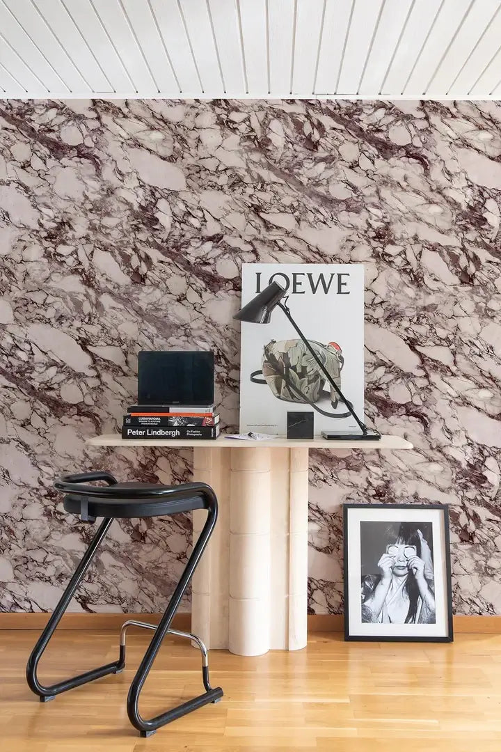 Elevate Your Space with the Dramatic Beauty of Calacatta Viola Marble & Mosaic