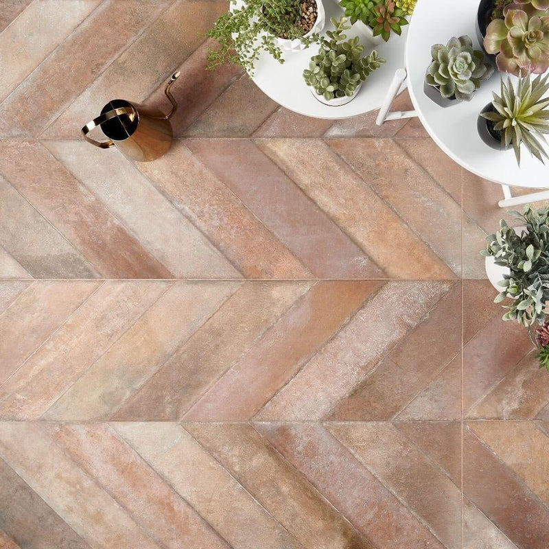 Chevron mosaic