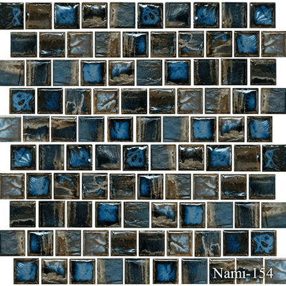 1 X1 Shoreline Fujiwa Poll Tiles Nami 100 Series - Hey Tiles