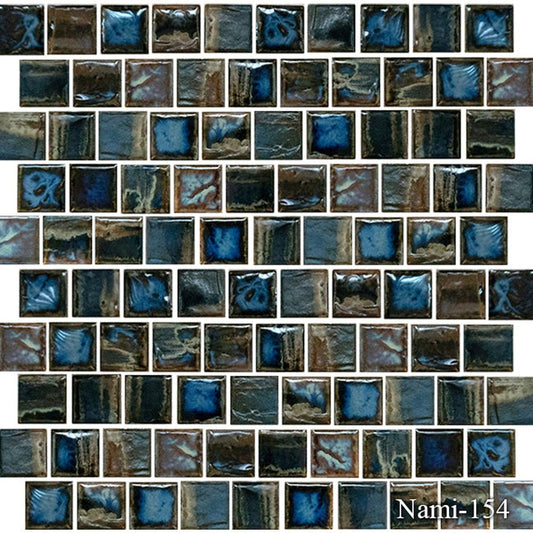 1 X1 Shoreline Fujiwa Poll Tiles Nami 100 Series - Hey Tiles