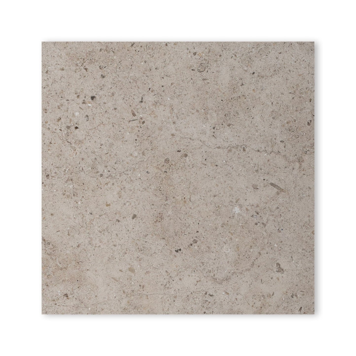 12 x 12 x 3/8 Gascogne Beige Limestone Honed Tile - Hey Tiles