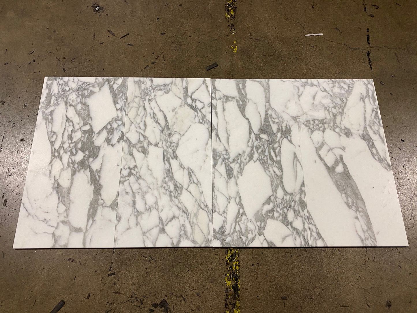 12x12, 3/8 Arabescato Corchia Italian Marble Tile - Hey Tiles