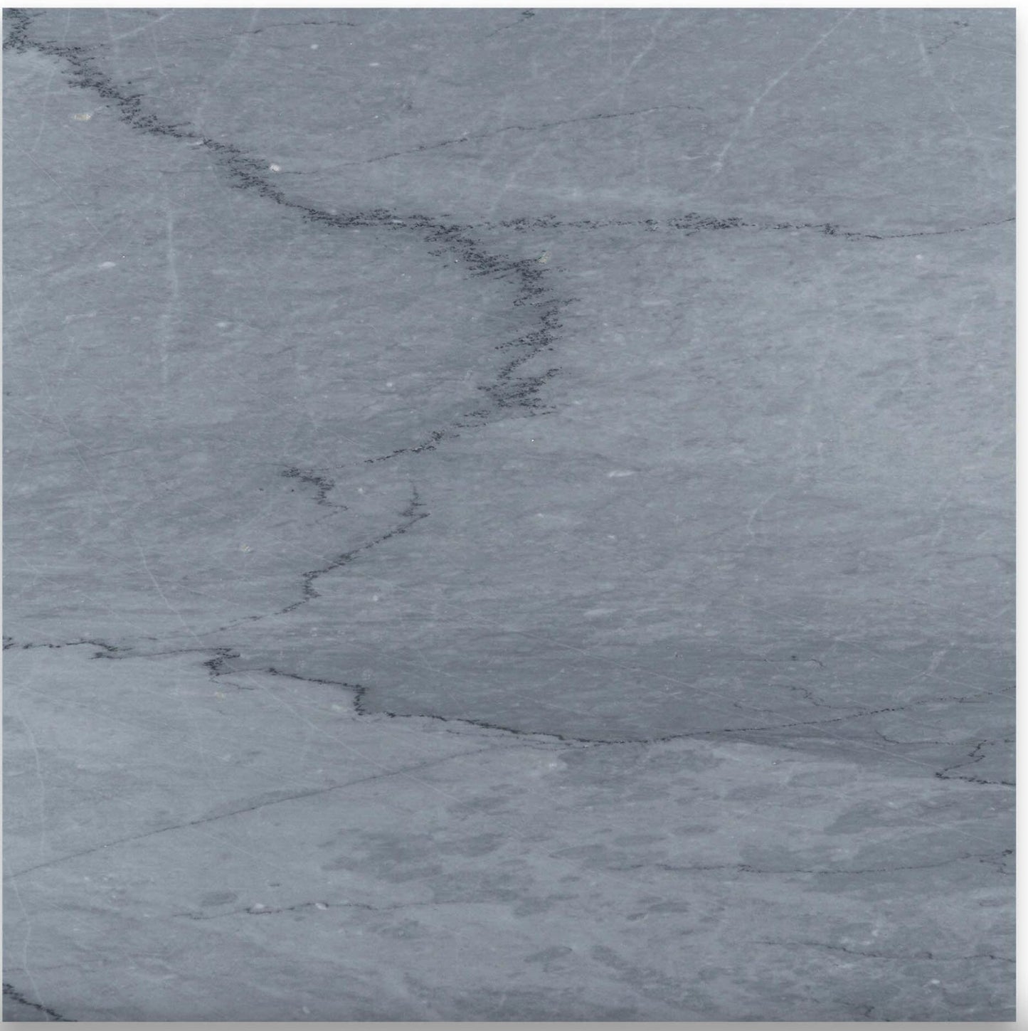 12x12 Bardiglio Imperiale Premium Italian Gray Marble Tile, 3/8 - Hey Tiles