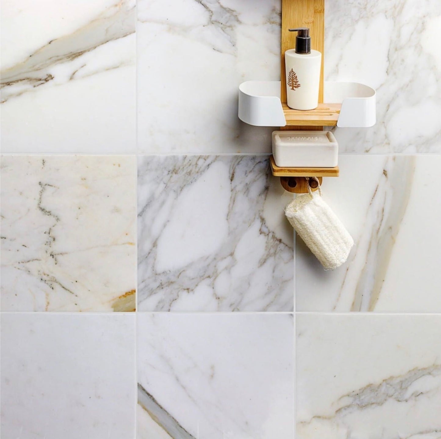 12x12 Calacatta Gold , Italian Marble Polished / Honed - Hey Tiles