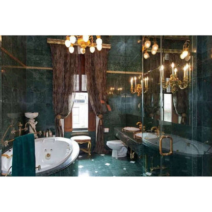 12x12 Empress Green Polished 3/8 - Hey Tiles