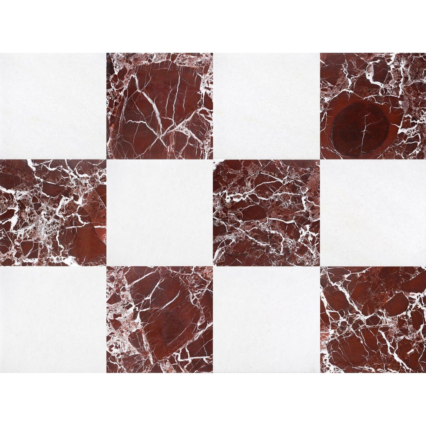 12x12 Rosso Levanto Polished 3/8 - Hey Tiles