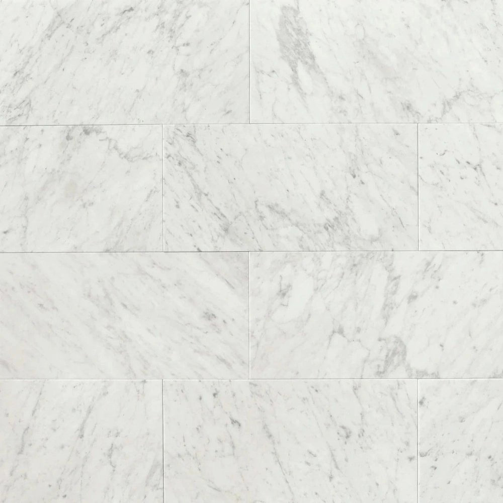 12x24 Carrara White , Italian Marble - Hey Tiles