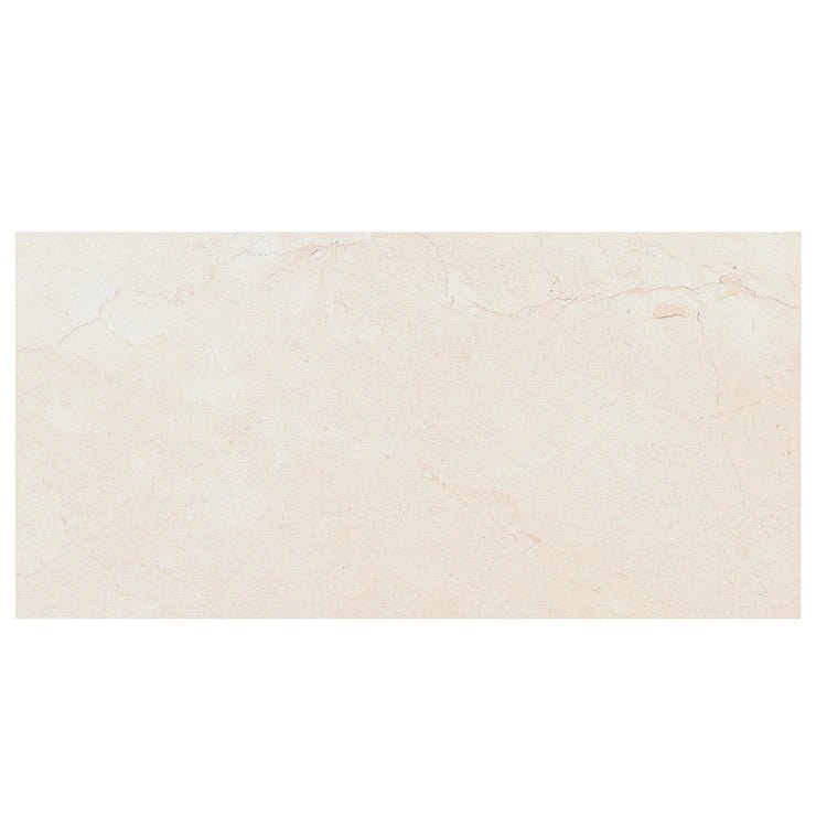 12x24 Crema Marfil Premium Marble Tile from Spain - Hey Tiles