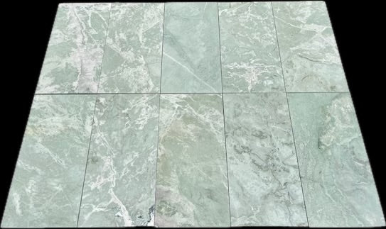 12x24 Ming Green Marble Tile - Hey Tiles