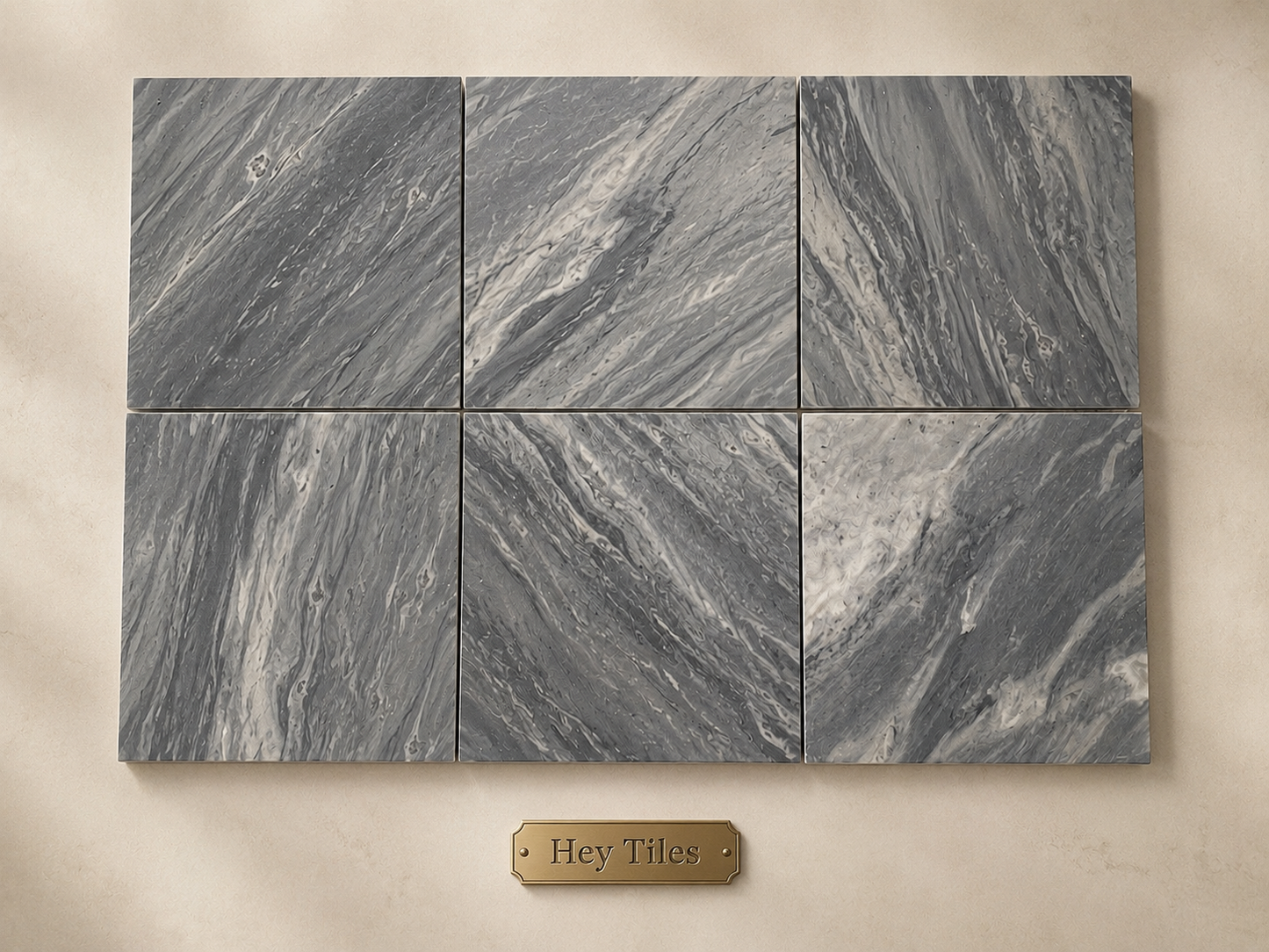 12x12 Bardiglio Italian Gray Marble, 3/8