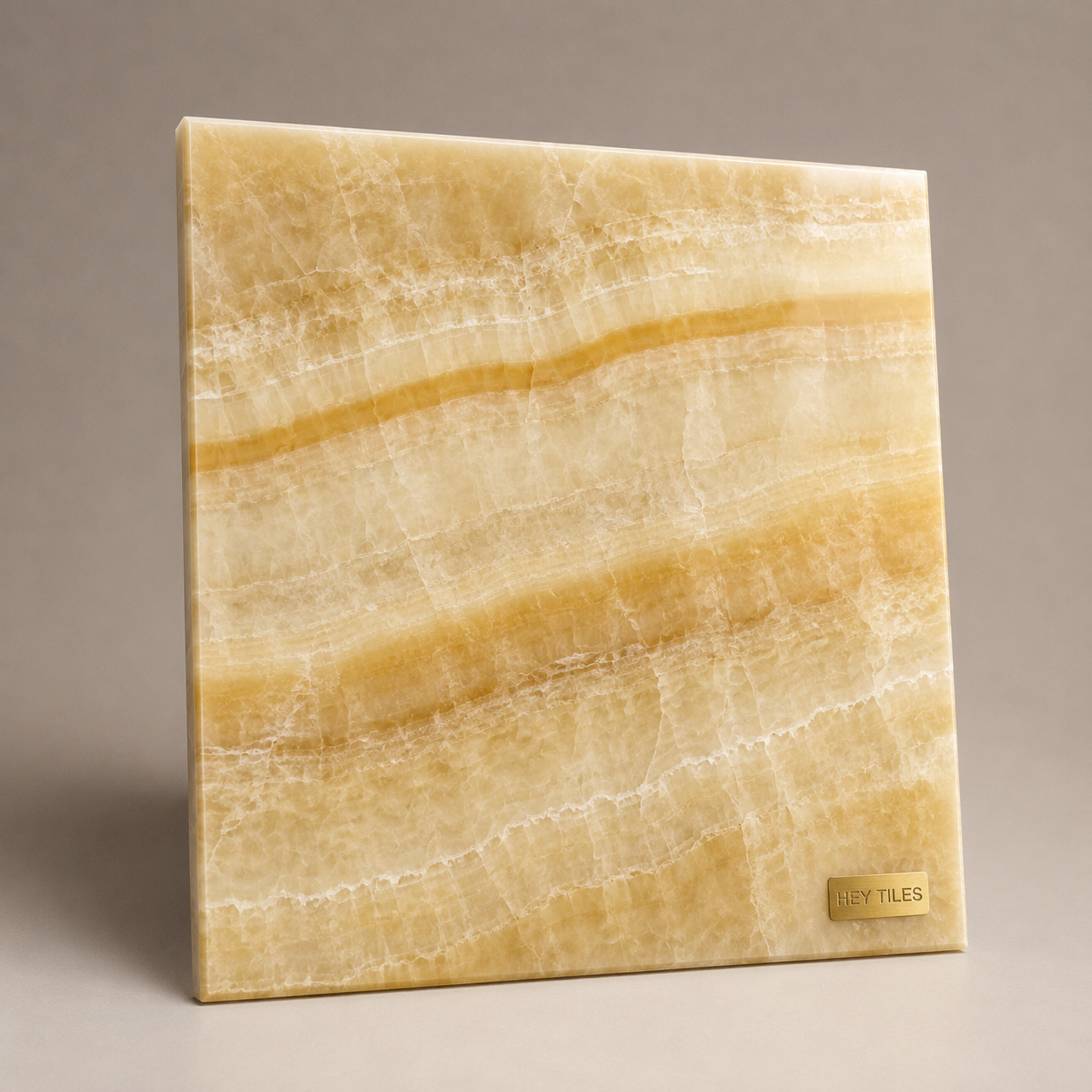Honey Onyx Tile 18x18 1/2 Polished