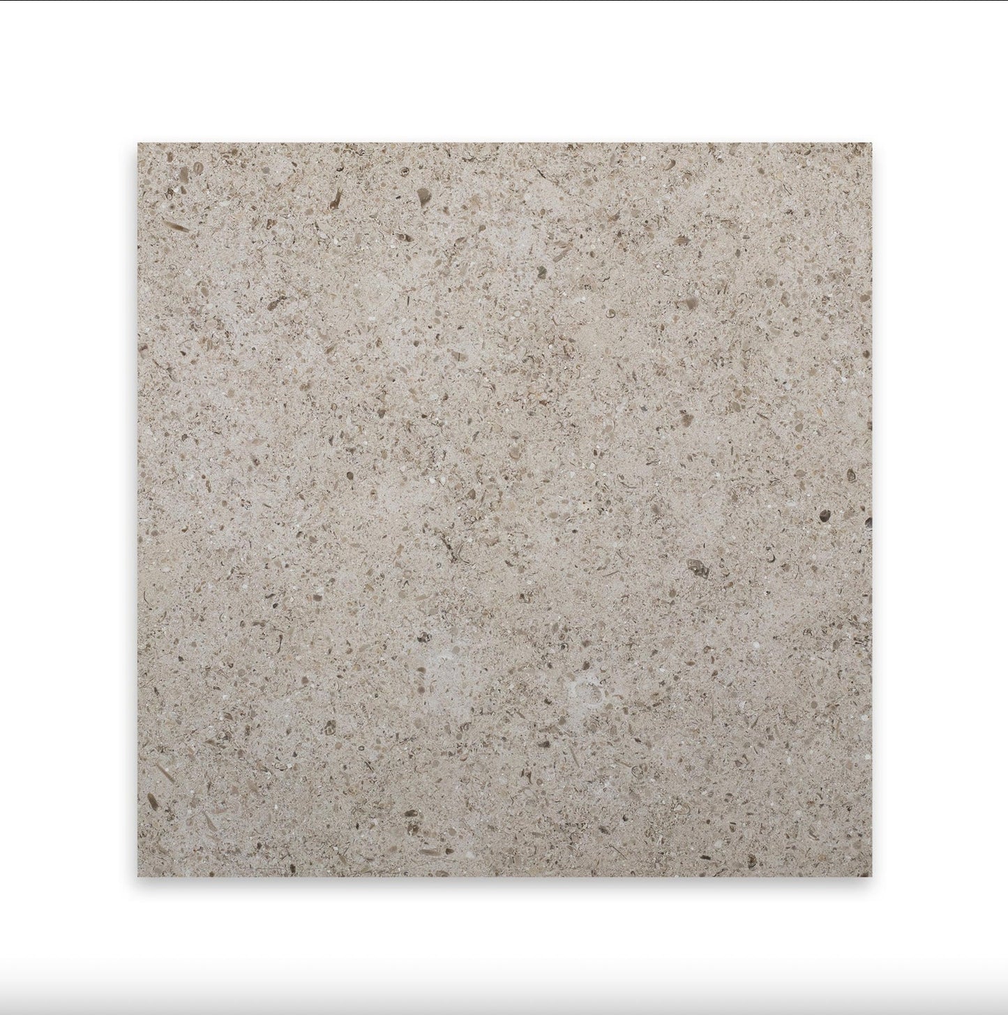 18 x 18 x 1/2 Gascogne Beige Limestone Honed Tile - Hey Tiles